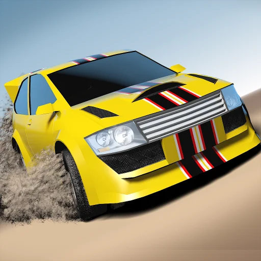 Game icon for Rally Fury - Extreme Racing by Refuel Games Pty Ltd