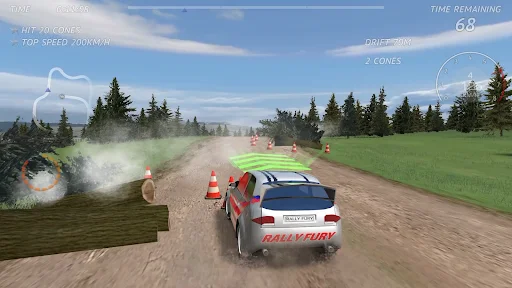 Gameplay screenshot 3 from Rally Fury - Extreme Racing - Racing game